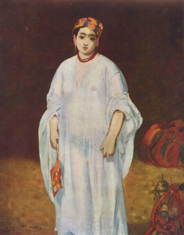 Edouard Manet La Sultane France oil painting art